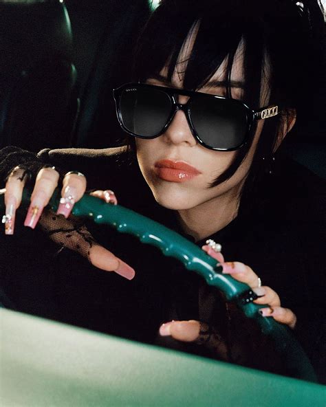 billie ellish gucci|billie eilish Gucci sunglasses.